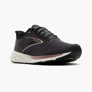 Brooks Women's Charcoal Running Shoe with Rose Accents SZ 10 NWOT